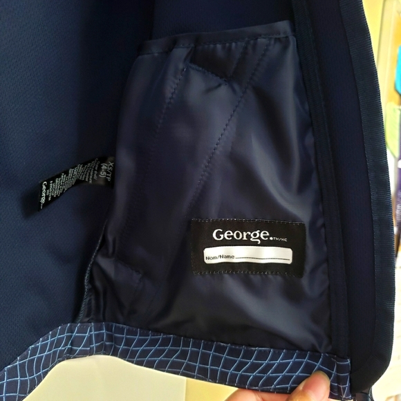 George Waterproof Hoodie Jacket for Boys 4-5 - Picture 3 of 5